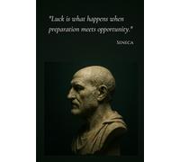 Stoic Wisdom Series: Seneca Notebook - Luck is What Happens When Preparation Meets Opportunity: Lined Journal for Deep Thinkers | 120 Pages | 6x9 inch | Stoicism & Philosophy