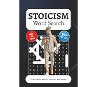 Stoicism Search Puzzle Book: Word Searches with Easy to Read Print about , stoicism, ancient rome, Wisdom, Mindfulness philosophy and More | 6x9 ... Gift for Vacations, Holidays and Free Time