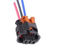 STOIFFFHH Conector Coche Compatible con Peugeot 3 Pines Hembra Conectores del Cable Eléctrico De La Bobina De Encendido del Motor Conector del Mazo De Cables 13801763 F872100 13820323