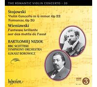 Stojowski, Wieniawski : Oeuvres pour violon et orchestre. Niziol, Borowicz.