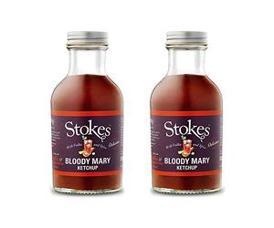 Stokes La Salsa De Tomate Bloody Mary Con Vodka Chase (300g) (Paquete de 2)