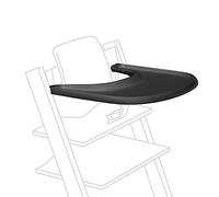 Stokke Bandeja Negro - Compatible con el Tripp Trapp Baby Set - Fácil de usar sar y limpiar - Hecha con plástico sin BPA - Para niños de 6-36 meses