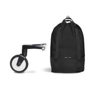 Stokke Bolsa YOYO, Negra - Proporciona Almacenamiento Adicional para el Cochecito YOYO - Fácil de Colocar - No afecta la maniobrabilidad - Lavable a 30°C