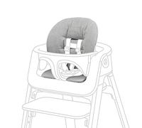 Stokke Cojín Steps Baby Set, Nordic Grey - Accesorio cómodo Steps Baby Set - Suave, fácil de Limpiar, Material Impermeable - Algodón Lavable a máquina