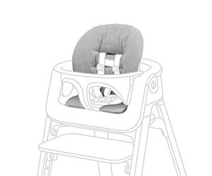 Stokke Cojín Steps Baby Set, Nordic Grey - Accesorio cómodo Steps Baby Set - Suave, fácil de Limpiar, Material Impermeable - Algodón Lavable a máquina