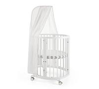 Stokke Dosel Sleepi, Blanco - CREA un Ambiente Acogedor y calmo para tu bebé - Fácil de Montar - Tela Transparente, Ligera - Compatible con la Minicuna/Cama
