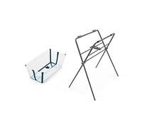 Stokke Flexi Baño Bañera y Soporte - Transparente Azul