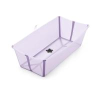 Stokke Flexi Bath X-Large, Lavender - Bañera plegable para bebé - Ligera, duradera y fácil de guardar - Práctica para usar en casa o de viaje - De 0 a 6 años