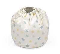 Stokke MuTable Bolsa de Almacenamiento, Estrellas Multicolor - 2023 Rediseño - Para juguetes pequeños y medianos - Hecha con Suave algodón + Malla Transpirable - Lavable a máquina