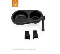 Stokke Stokke - Bandeja de alimentos Stokke ® Snack Tray para Silla de paseo negro. Negro