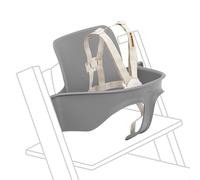Stokke Tripp Trapp - Juego de 2 sillas para bebé, color gris tormenta, de 6 Stokke 36 meses, convierte la silla Tripp Trapp en una cómoda silla alta, incluye arnés 2