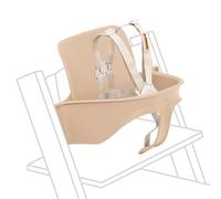 Stokke Tripp Trapp - Juego de 2 sillas para bebé, color natural, para edades de 6 Stokke 36 meses, convierte la silla Tripp Trapp en una cómoda silla alta, incluye arnés 2