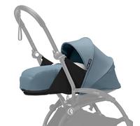 Stokke YOYO 0+ Paquete para recién nacidos, color aguamarina, incluye colchón, toldo extensible y arnés de cinco puntos, requiere marco YOYO3 (se vende por separado)