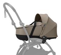 Stokke YOYO³ - Capazo rígido, Topo | Alternativa rígida desde el nacimiento: doble colchón y cubrepiés, hasta 6 meses o 9 kg. Requiere el chasis YOYO³.