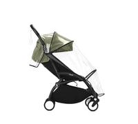 Protector lluvia 6+ para YOYO de Stokke - Diseño hermético con tela sin PVC - Fácil de instalar y guardar en el cochecito YOYO