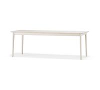 Stolab Mesa Prima Vista Abedul aceitado blanco 120x90 cm aceitado blanco + 1 tablero de extensión