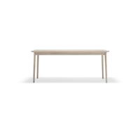 Stolab Mesa Prima Vista Roble barniz mate claro-180cm-1 tablero de extensión