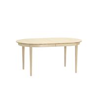 Stolab Mesa Vardags Abedul claro lacado mate. 1 tablero de extensión