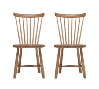 Stolab Silla Lilla Åland. Aceite natural (roble). pack de 2
