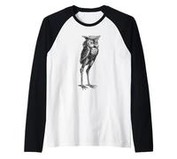 Stolas asciende Diccionario Demonio Camiseta Manga Raglan