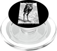 Stolas Gran Príncipe del Infierno Ars Goetia Búho Demonio Oculto PopSockets PopGrip para MagSafe