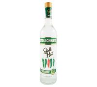 Vodka Stoli HOT con sabor a chile jalapeño.Excepcionalmente suave,regalo de vodka ideal para hombres y mujeres.Vodka premium con un sabor picante a guindilla.Botella de 70 cl con un 40% alcohol
