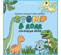Stomp and Roar Dinosaur Coloring Book
