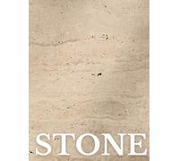 STONE: A Decorative Coffee Table Book with Warm Travertine Stone Texture | Hardcover Display Piece for Mediterranean, Tuscan & Organic Modern Home ... (Texture & Tone Decorative Book Collection)