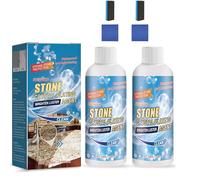 Stone Crystal Plating Agent, Stone Nano Crystal-Plating Agent, Paving Stone Cleaner, 100ml Stonework Polishing and Coating Agent, tone Crystal Plating Agent, Stone polishing Compound (2)