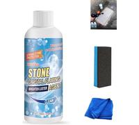 Stone Crystal Plating Agent, Stone Stain Remover Cleaner, Stone Crystal Plating Agent Stone Carving Polishing and Coating Agent Marble (1 PCS)