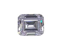 Stone Gems 03.00 Ratti - Piedra de circonita blanca certificada I con circonita cúbica de diamante por Lab Certified, Free Size, Cristal, Gema de circonia