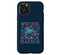 STONE HARBOR NEW JERSEY SHORE BLUE CRAB VERANO PLAYA ARTE Carcasa para iPhone 11 Pro