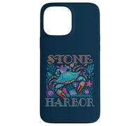 STONE HARBOR NEW JERSEY SHORE BLUE CRAB VERANO PLAYA ARTE Carcasa para iPhone 13 Pro Max