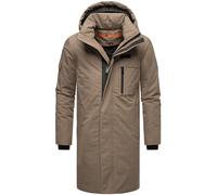 STONE HARBOUR Abrigo de invierno 'Xandroo XX' brocado / negro, Talla M