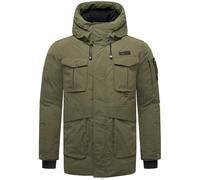 STONE HARBOUR Chaqueta de invierno 'Edriik XX' verde oscuro XXXL verde oscuro