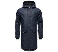 STONE HARBOUR Chubasquero cálido con forro impermeable con correa interior y costuras soldadas Verdaan S-3XL, azul marino, S