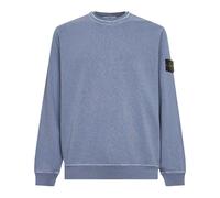 Stone Island - Badge Ribbed Sweatshirt - Sweatshirts & Hoodies - Hombre - Azul - XL -