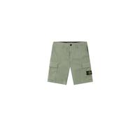 Stone Island - Sage Green Cargo Bermuda Shorts - Shorts - Hombre - Verde - W30 -