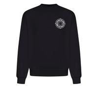 Stone Island - Sudadera con Estampado de Brújula Outline - Sweatshirts & Hoodies - Hombre - Negro - L -