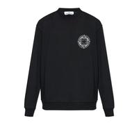 Stone Island - Sudadera con logo estampado - Sweatshirts & Hoodies - Hombre - Negro - S -