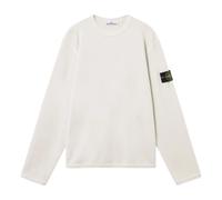 Stone Island - Sudadera de algodón - Sweatshirts & Hoodies - Hombre - Blanco - M -