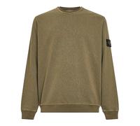 Stone Island - Sudadera de cuello redondo de corte regular - Sweatshirts & Hoodies - Hombre - Verde - L -