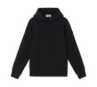 Stone Island - Sudadera Negra con Capucha y Logo - Sweatshirts & Hoodies - Hombre - Negro - S -