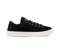 Stone Island - Zapatillas Deportivas Bajas de Ante con Cordones - Shoes - Hombre - Negro - 41 EU -