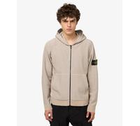 Stone Island Zip Hoodie Beige
