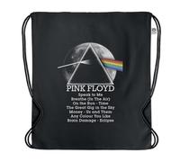 Stone Kids - Mochila con cordón de música de algodón orgánico 37x41 cm - bolsa de gimnasio o deporte ligera, cordones ajustables, bolsa ecológica, b, M
