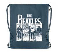 Stone Kids - Mochila con cordón de música de algodón orgánico 37x41 cm - bolsa de gimnasio o deporte ligera, cordones ajustables, bolsa ecológica, K, M