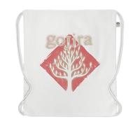 Stone Kids - Mochila con cordón de música de algodón orgánico 37x41 cm - bolsa de gimnasio o deporte ligera, cordones ajustables, bolsa ecológica, H, M