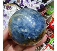 Stone Kyanite Ball Magic Crystal Sapphire Quartz Kyanite and White Crystal Symbiotic Ball (5.5-6cm)