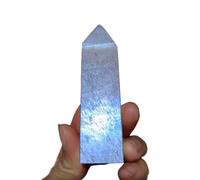 Stone Moonlight Stone Little Column Quartz Crystal Home Gift(Size:3pcs)